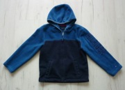 Piękna ciepła bluza polarowa chłopięca TOMMY HILFIGER rozmiar 4T 99-102 zip
