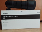 SIGMA 150-600 mm F5-6.3 DG OS HSM I Contemporary Nikon F, gwarancja