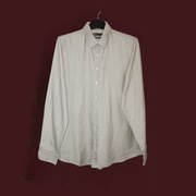 Koszula męska Angelo Litrico – Slim Fit –w kolorze muszli – Rozmiar L 41/42