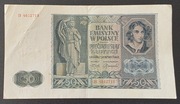 Polska - BANKNOT - 50 złotych 1941 seria B