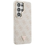 Guess 4G Triangle Logo MagSafe - Etui Samsung Galaxy S26 Ultra (różowy)