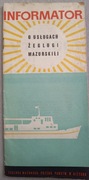 PRL. Informator o usługach Żeglugi Mazurskiej