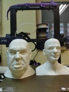 2 popiersia 20cm Kononowicz Major Suchodolski 