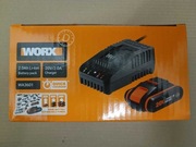 Zestaw akumulator + ładowarka Worx WA3601 20 V 2.0 Ah