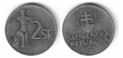 S11 Słowacja 2 korony 1993