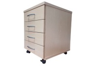 Kontenerek biurowy, szafka, komoda - 4 szuflady.