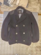 Hugo Boss Dwurzędowy Wełniany Płaszcz Wiosenny Rozmiar S 