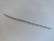Bansoletka tenisówka gold 18K złoto 750 diamenty 