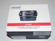 YKEASU electronic auto focus adapter ef-nex 