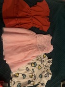 Sukienki 92-98, 18 szt. Bezrękawnik 86