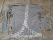 Bluzka z śliczną gipiurą rozm.L