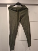 Dres sweterkowy sweter S M khaki butelkowa zieleń odzież sportowa