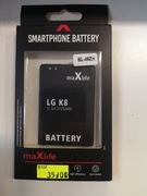 Bateria lg k8 BL-46ZH MAXLIFE 2125mah