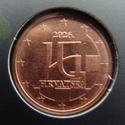 CHORWACJA  2026 2 CENTY UNC !!!!!!!!!!