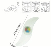 LAMKA ROWEROWA LED NA SZPRYCHY KOŁO NAKŁADKA ŚWIECĄCA