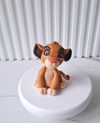 Simba Król Lew na tort figurka z masy cukrowej