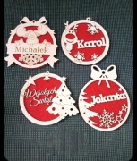 Bombka na choinkę z imieniem 