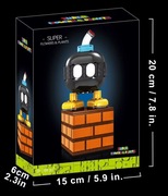 Klocki Konstrukcyjne 2026 Roślina Piranha Kwiat Ognia Nintendo