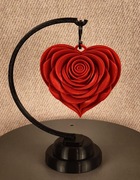 Prezent na Walentynki | Serce 3D Róża Dekoracja | HIT 2026