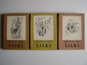 Bolesław Prus LALKA komplet 3 tomy 1963 ilustracje Uniechowski Frysztak 