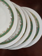 Bogucice PRL talerze deserowe 6 sztuk komplet