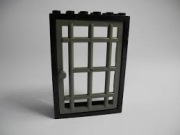 LEGO CZARNE DRZWI KRATA