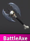BattleAxe Roblox murder mystery 2.