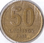 ARGENTYNA 50 centavos 1994, KM# 111.1, XF