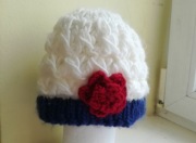 Czapka dziewczęca r.92-98