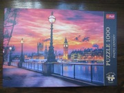 Puzzle 1000 Big Ben Londyn Trefl jak nowe