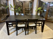Ikea stół rozkładany + 4 krzesła