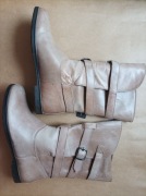 37 24cm skórzane botki Vegabond skóra naturalna antypoślizgowe 