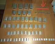 Tulejka zaciskowa 4mm aluminium