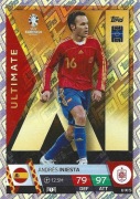 TOPPS MATCH ATTAX EURO 2024 ULTIMATE ANDRES INIESTA HISZPANIA SPAIN U XI 5
