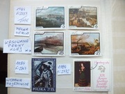 6szt. znaczki seria Fi 2773 ,Fi 2772 pw Polska 1984r. MALARSTWO SZTUKA klej