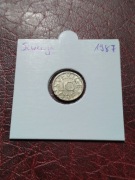 Moneta Szwecja 10 ore 1987