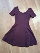 Fioletowa cieplejsza sukienka Divided S 