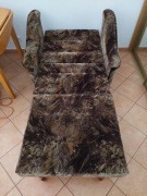 Fotel typu „amerykanka” z funkcją spania,