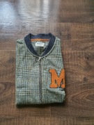 McNeal zapinana bluza w kratę a'la bomber