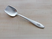 PRZEDWOJENNA ŁYŻECZKA DO CUKRU MONOGRAM BM WOLSKI WZÓR POZNAŃSKI