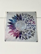 NOWY Szablon kwiatowy do malowania 30x30 cm