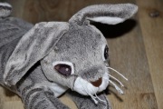 pluszak maskotka uroczy zajączek królik Ikea Vandring Hare 45 cm