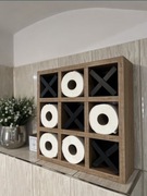 Półka na papier kółko i krzyżyk