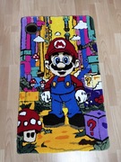 Ręcznie robiony dywanik tuftingowy unikatowy inspirowany Mario