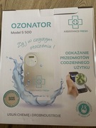 Nowy ozonator powietrza i przedmiotów