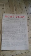 NOWY DZIEŃ WARSZAWA POLSKA KONSPIRACA OKUPACJA 5 11 1942 Nr 411 WOJNA