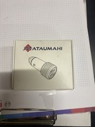 Ładowarka samochodowa metal kabel USB c