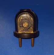 Wtyk lampki bakielit Relikt PRL dla kolekcjonera