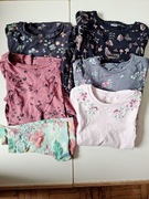 Paczka 122 tylko cool club tylko smyk bluzki na długi rękaw i sukienki 