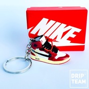 Brelok Sneakers Premium "Nike Off White Red" + Box ozdobny (Zestaw) 